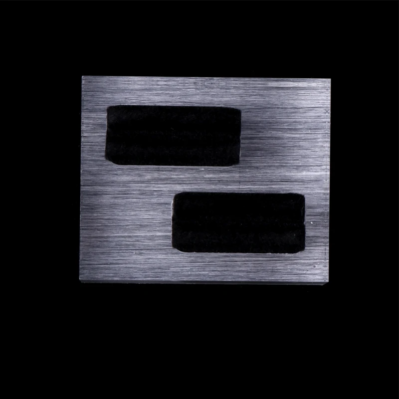 Прозрачные Акриловые Двойные Кольца Дисплей Стенд ювелирный магазин Держатель