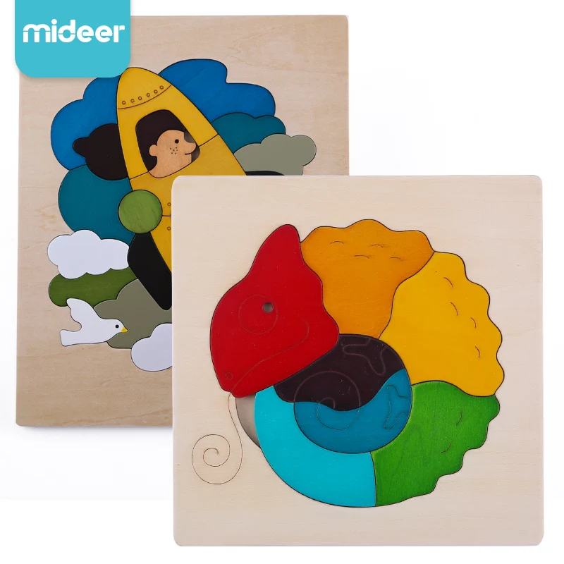 MiDeer головоломки деревянные игрушки 25 шт. головоломка коробка обучающая игра