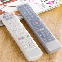 transparent waterproof silicone remote control cover dust cover air conditioning tv remote control silicone protective case