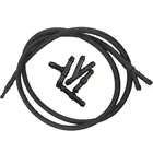 Комплект шлангов для омывателя лобового стекла, сменные насадки для омывателя, соединитель шланга резиновый очиститель лобового стекла, 5 шт.