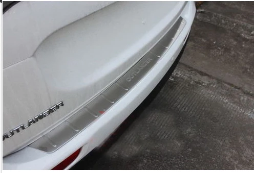 

Rear Bumper Protector sill plate cover For Mitsubishi Outlander 2013 2014