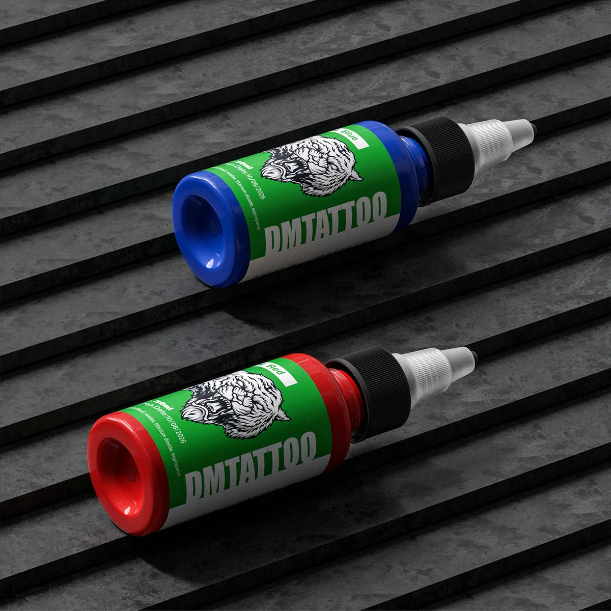 Набор чернил для татуировки 14 цветов 30 мл/бутылка