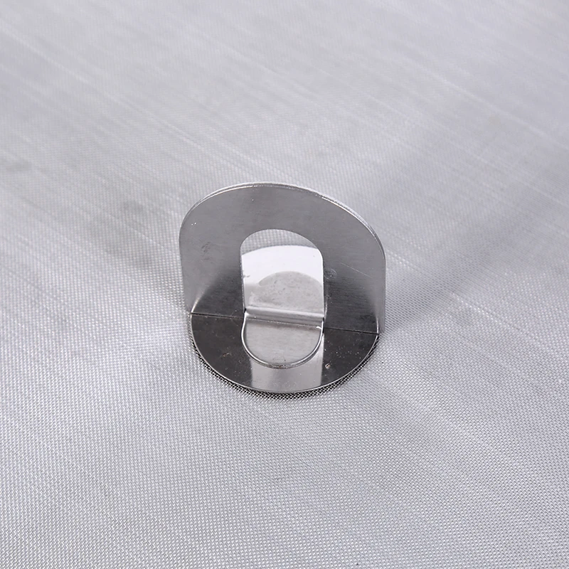 

Stainless Steel Silver Oil Proofing Pan Cover Spill Proof Frying Splatter Screen Lid Silver Color