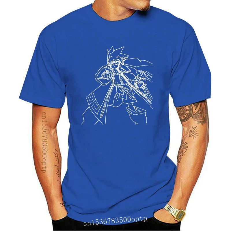 

New Horokeu Usui T Shirt Shaman King T-shirt 100 Cotton Tshirt 12 color Tee Shirt