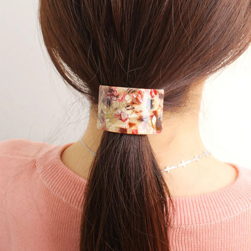 

New Arrival Hair Band Vintage Punk Semicircle Hairbands Elegant Pearl Elastic Headwear Hair Ropes Accessories Jewelry