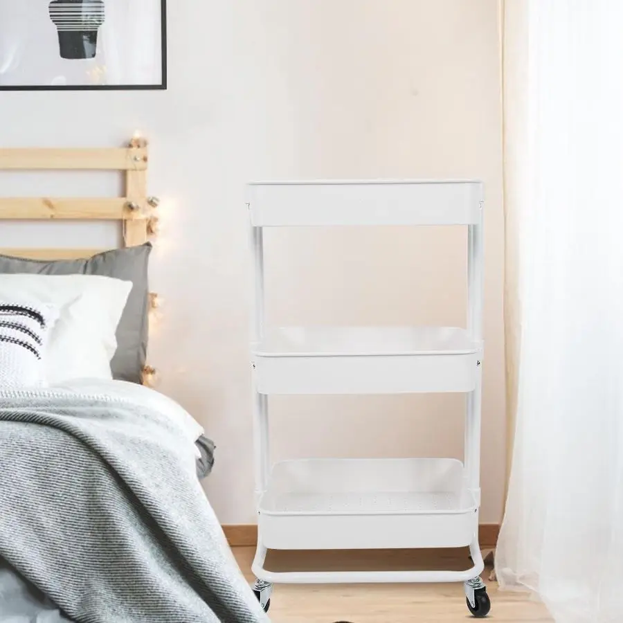 Тележка для маникюра многофункциональная 3 слойная тележка хранения ногтей| |