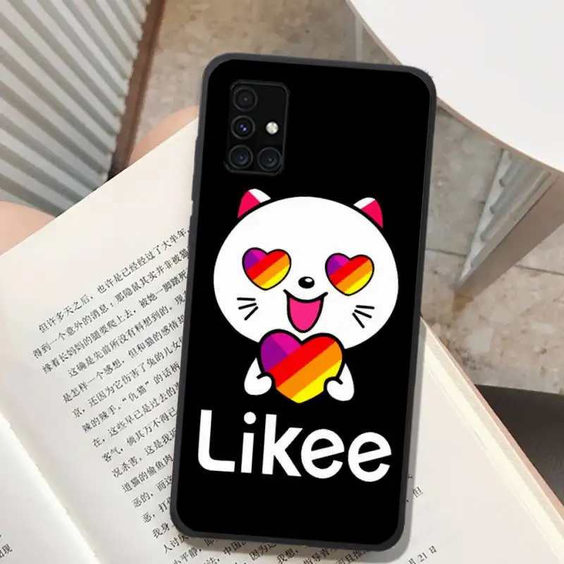 

Likee Cat Bear Love Heart Cute Phone Case for Samsung A91 01 10S 11 20 21 31 40 50 70 71 80 A2 CORE A10