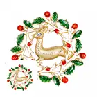 Легкие 6 шт., отличные милые кольца для салфеток, 4 стиля, универсальные пряжки для салфеток для дома