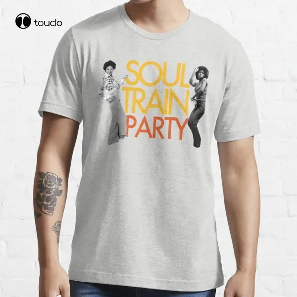 

Футболка с рисунком Soul Train вечерние, футболка на заказ, Aldult Teen, унисекс, цифровая печать, модная смешная, новая
