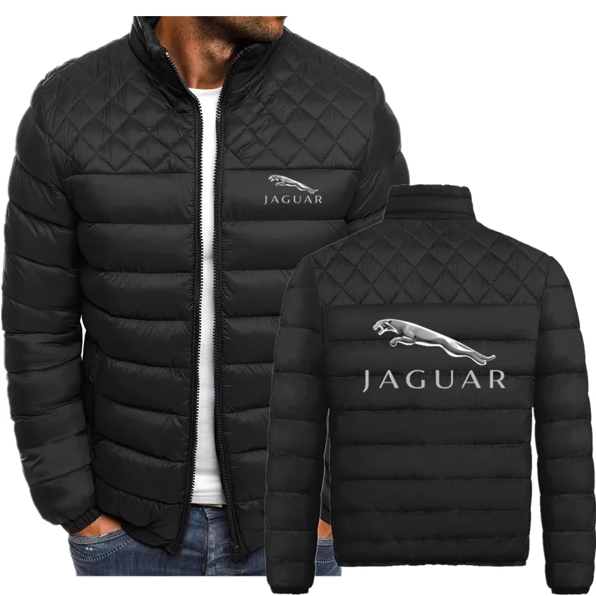 

2021 New Jaguar Car Printing Men's Autumn Winter jacket track Field Sportswear Casual Personality Hoodie Men's Zipper Jacket