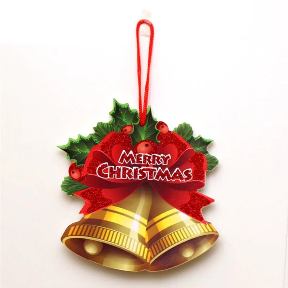 Рождественское украшение пенопластовый снеговик колокольчик Санта Клаус