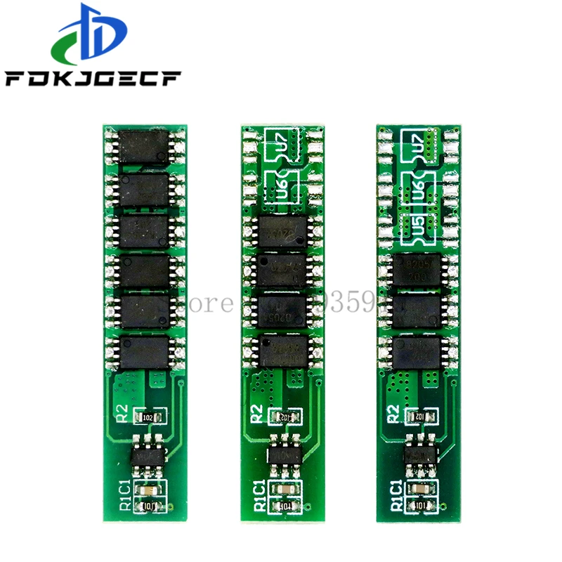 Плата защиты литий-ионной батареи 1S 3,7 A 10A 15A 18650 V 3MOS 4MOS 6MOS BMS PCM для литиевой батареи Lion