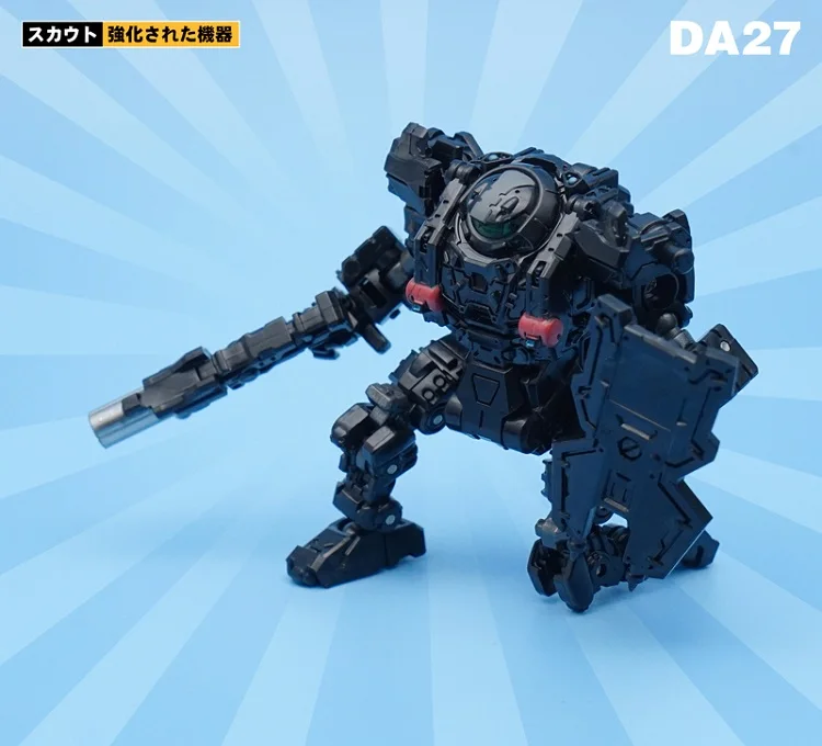 MFT DA27 DA-27 трансформация Diaclone power ed-suit power Suit Black Mech Solider Lost Planet фигурка игрушки