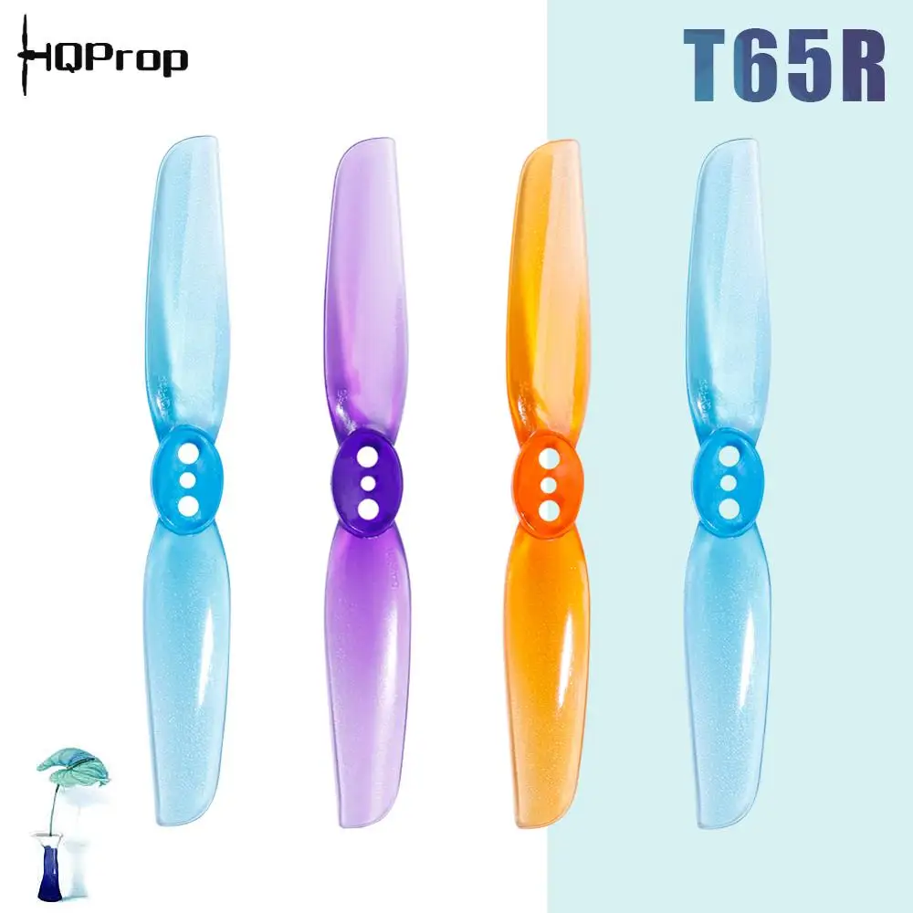 Высокое качество HQ Prop T65R 65 мм 2 Лопасти Propeller CW CCW prop совместимый с iFlight beeмотор 1103