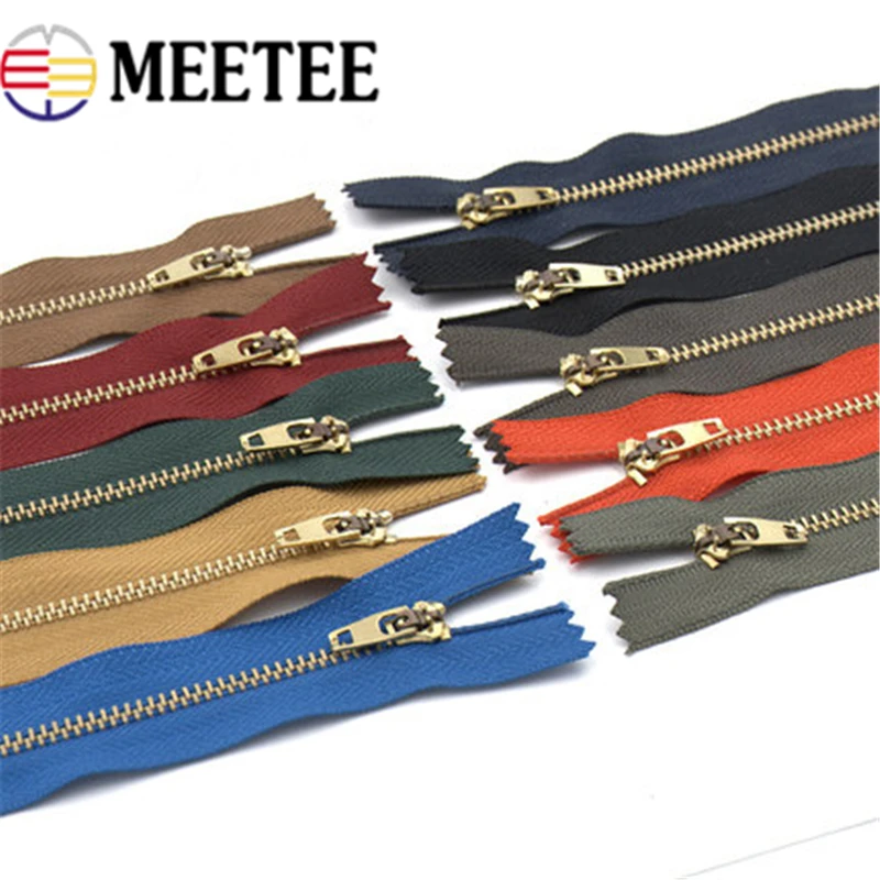 10 шт. Meetee 3 # металлическая молния каблуке высотой 13 см/15 см/18 см Авто замок
