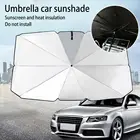 Складной автомобильный зонт от солнца, защита от УФ-лучей, защита лобового стекла