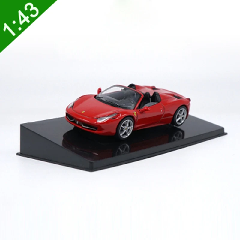 Высокотщательная модель автомобиля 1:43 Roadster 458 из сплава паука статическая