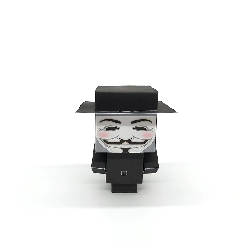 Складная мини машинка Vendetta без клея милая 3D бумажная модель бумажное ремесло