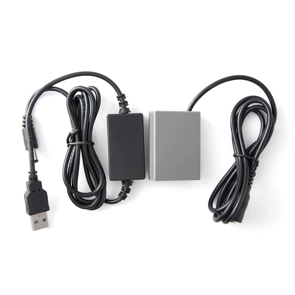 Камера пустышка батарея BLS1/BLS5/BLS50 5V USB Boost кабель AC-PW20 DC муфта адаптер питания для