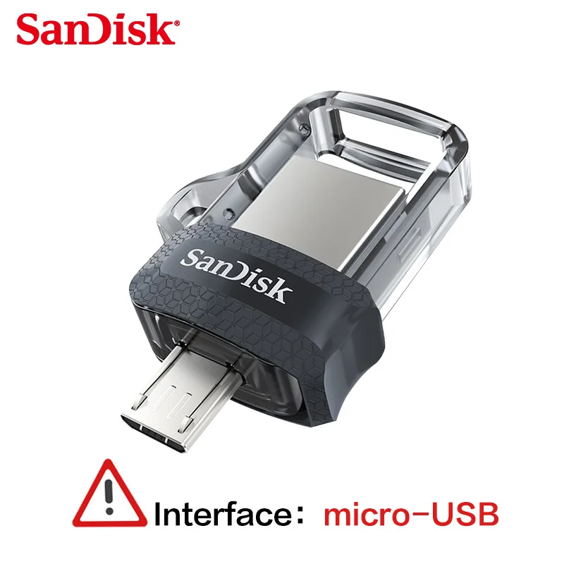 Оригинальный флэш накопитель SanDisk USB 3 1 типа c и Micro 0 OTG Многофункциональный