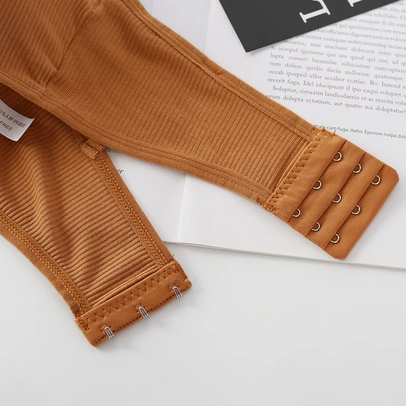 Женское Бесшовное нижнее белье с чашками пуш ап хлопковые топы трубы бюстгальтер