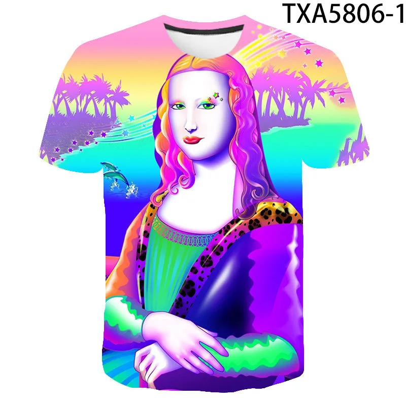 

Lisa Frank 3D T-shirt Men Women Children T Shirt 3D Print Tees Boy Girl Fashion Streetwear Tops