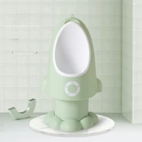 baby boy urinal rocket shape vertical wall mounted pee training urinal boys potty standing toilet adjustable children boy urinal