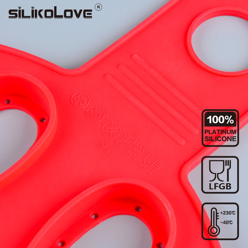 SILIKOLOVE антипригарная блинница чайник яйцо Плита силиконовые формы для блинов