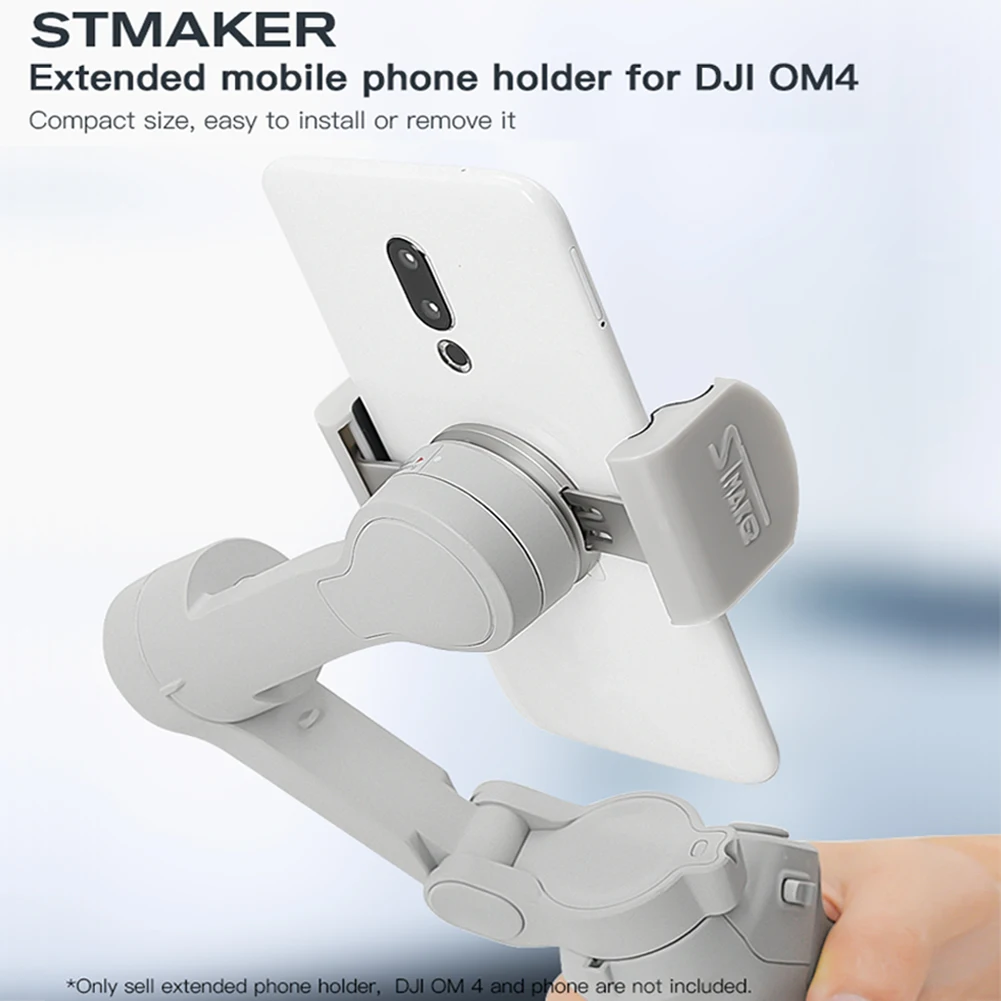 

Accessories 57-95mm Stabilizer Handheld Gimbal Durable Clip Phone Holder Foldable Extension Easy Install For DJI OSMO Mobile 4