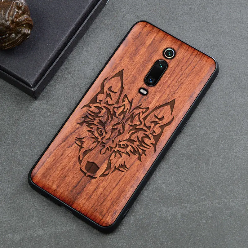 Для Xiaomi mi 9t чехол Boogic Wood funda Red mi k20 Pro Rosewood TPU противоударный задний Чехол для телефона Xiaomi mi 9T Pro Чехол