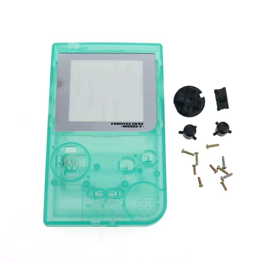 Cltgxdd полный Чехол Крышка для корпуса оболочка для Gameboy Карманная игровая консоль для GBP игровой машины корпус с кнопками комплект