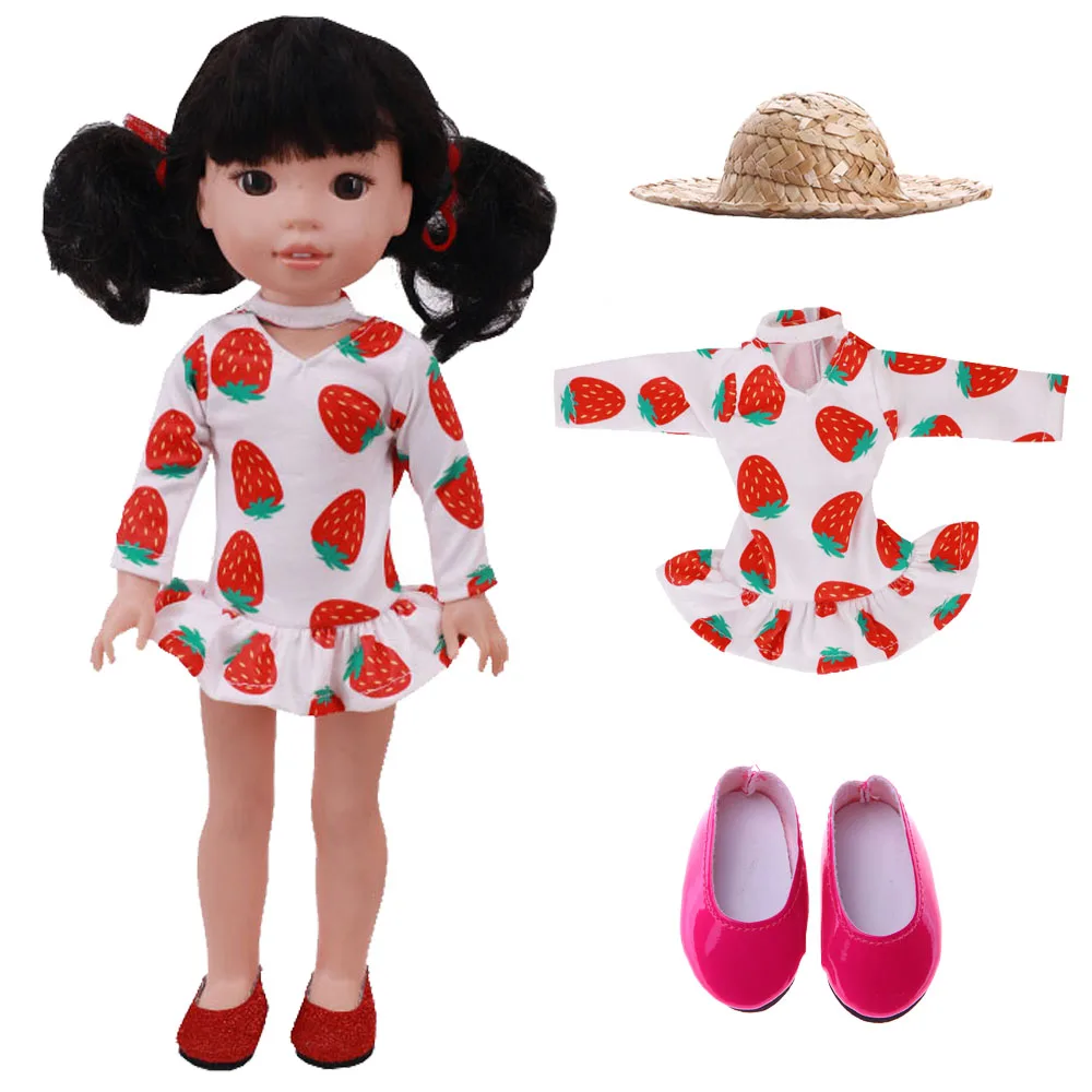 Одежда для кукол платья аксессуары 14 5 Дюймов Кукла Нэнси американская Паола