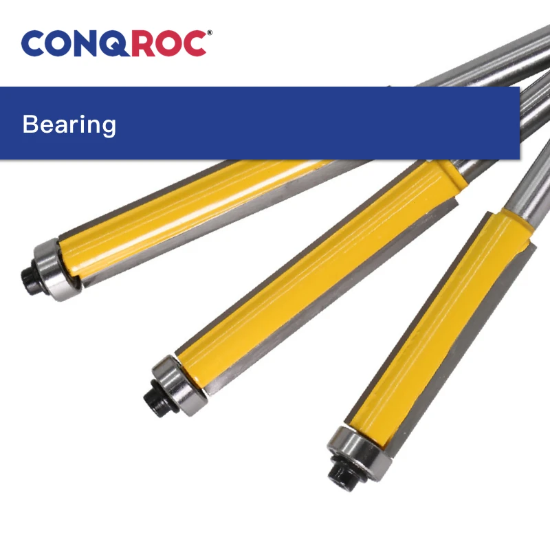 Комплект из 3 деталей Удлиненные Прямые фрезы с лезвиями для обрезки подшипников