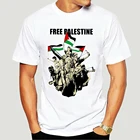 Футболка с надписью Free Safe для Газы, Палестины, винтажный суперлетний топ на заказ, дизайнерская футболка, модный летний стиль, 5606X