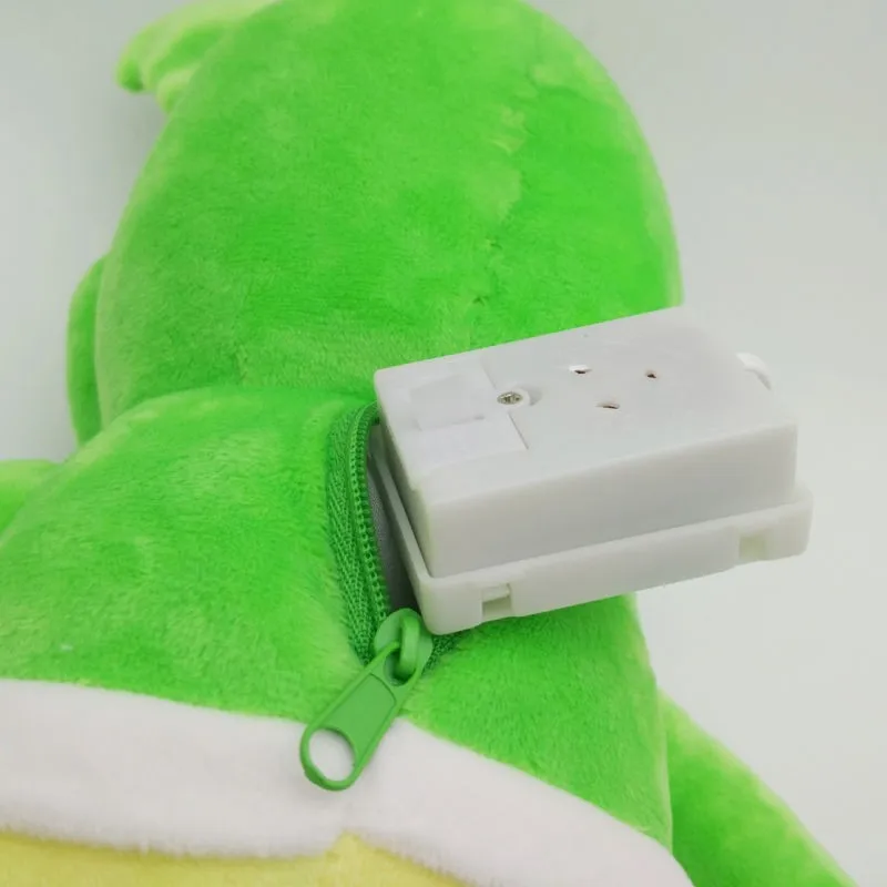 Высококачественный плюшевый мишка-резинка 30 см жевательный Мишка с голосом