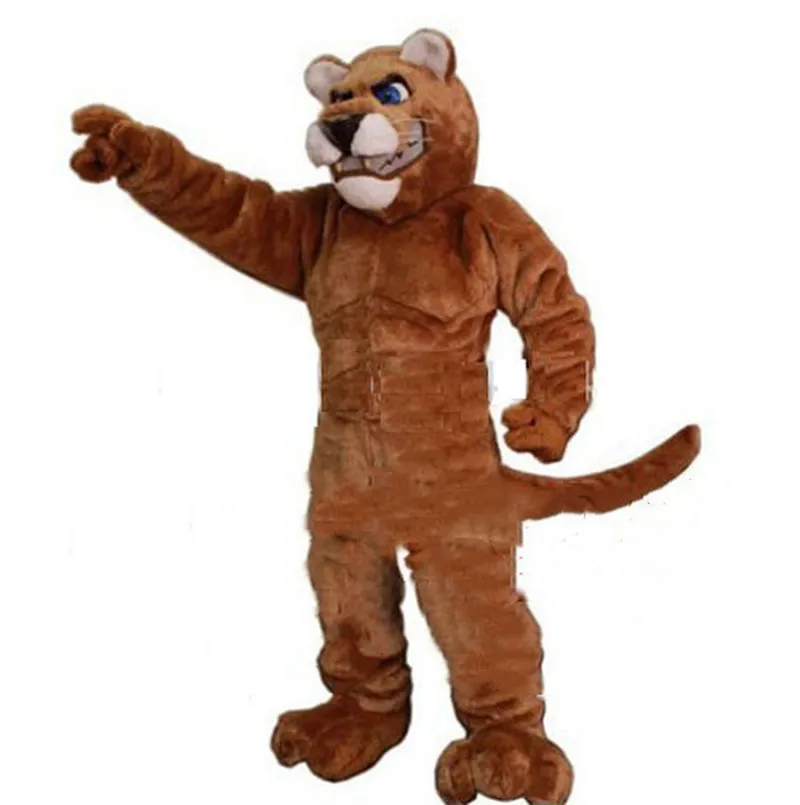 

Chic Carnival Cartoon Character Muscle Tiger Mascot Costume Suit Cosplay Party Game Dress Outfit Clothing Halloween Easter Adult