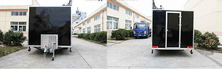 Скидка 10% заказной торговый ящик для фаст фуда мобильный прицеп продуктов