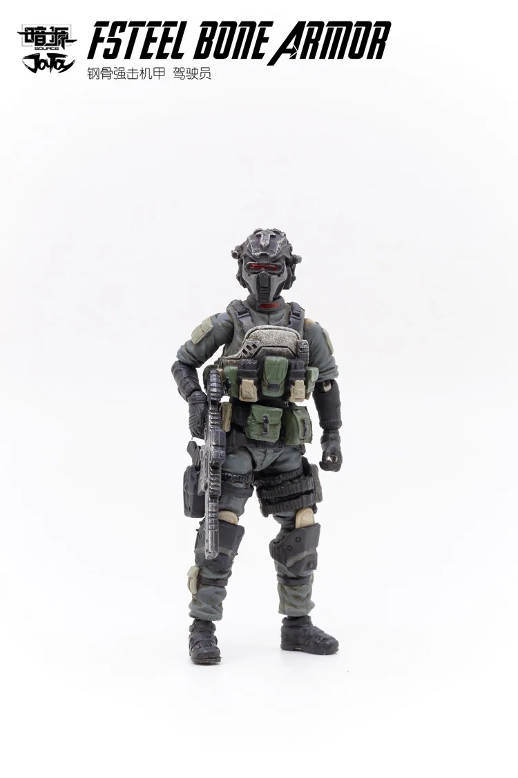

1/25 JOYTOY STEEL BONE ARMOR Mecha action figure anime army military soldier model toys Movable joints