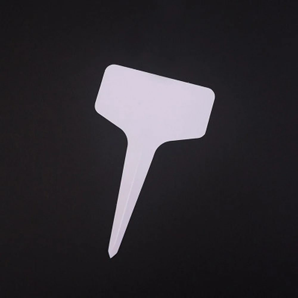 

High-quality PVC label inserting the ground brand T-shaped flower brand gardening plant writing sign test brand