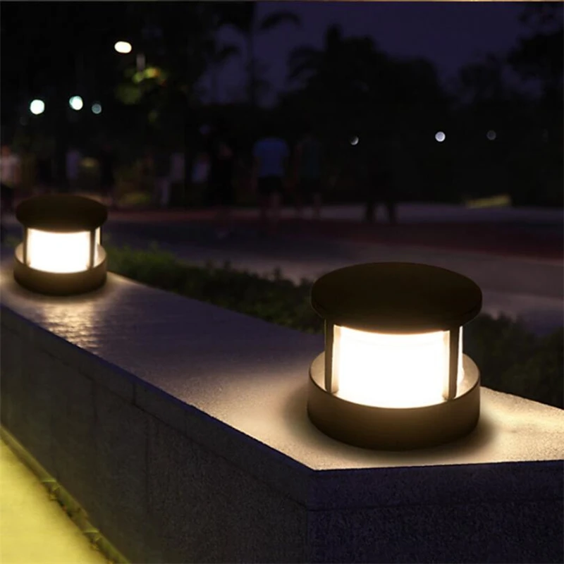 Скандинавский садовый светильник onстол для виллы Уличный настенный двора