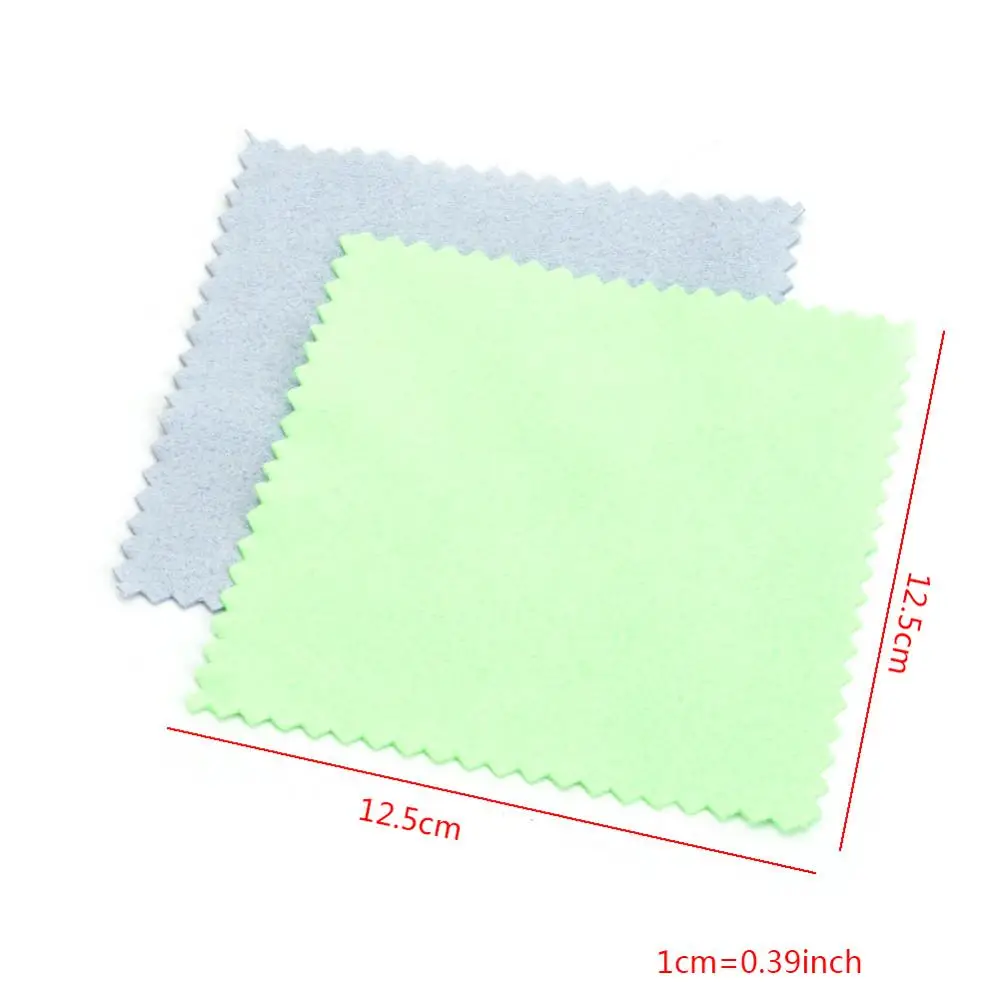 

10pcs New Glasses Jewelry Polishing Cloth Clean Cleaning for Glasses Platinum Gold and Silver