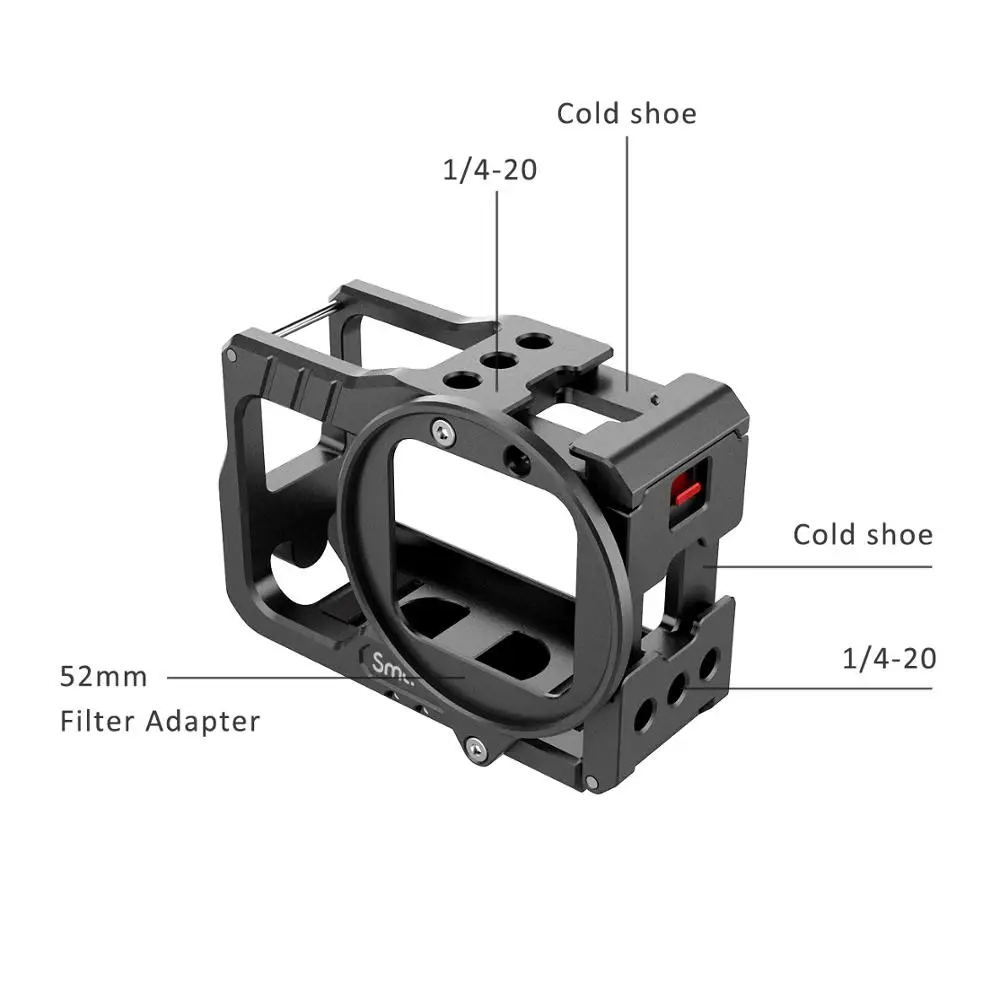 Клетка для видеосъемки SmallRig и адаптер фильтра 52 мм Insta360 ONE R 4K Edition клетка штатив с
