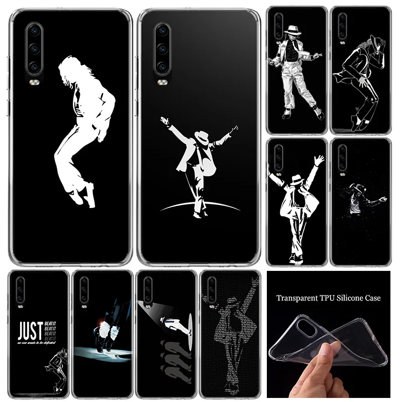 Мягкий силиконовый чехол Майкла Джексона для телефона Huawei P30 P40 P20 P10 Mate 10 20 30 Lite Plus