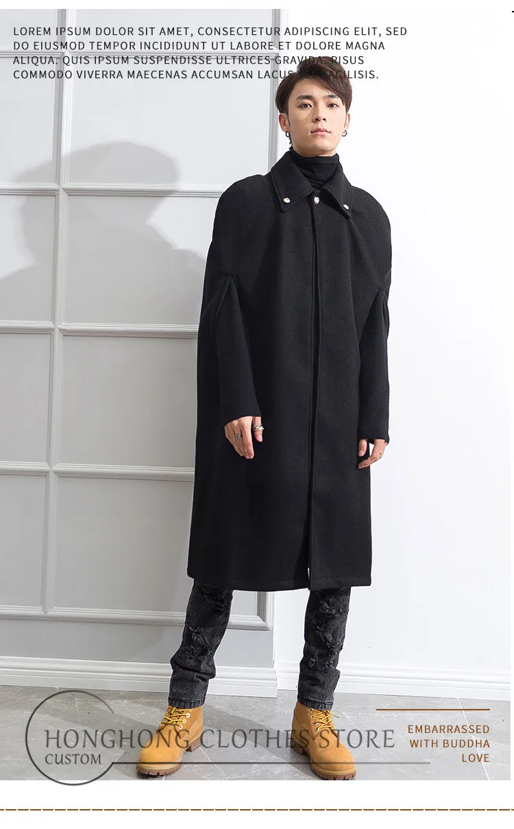 

Winter cloak style long lapel shawl men's red festive retro cloak men's cloak sleeveless XS-6XL! Men and women windbreaker