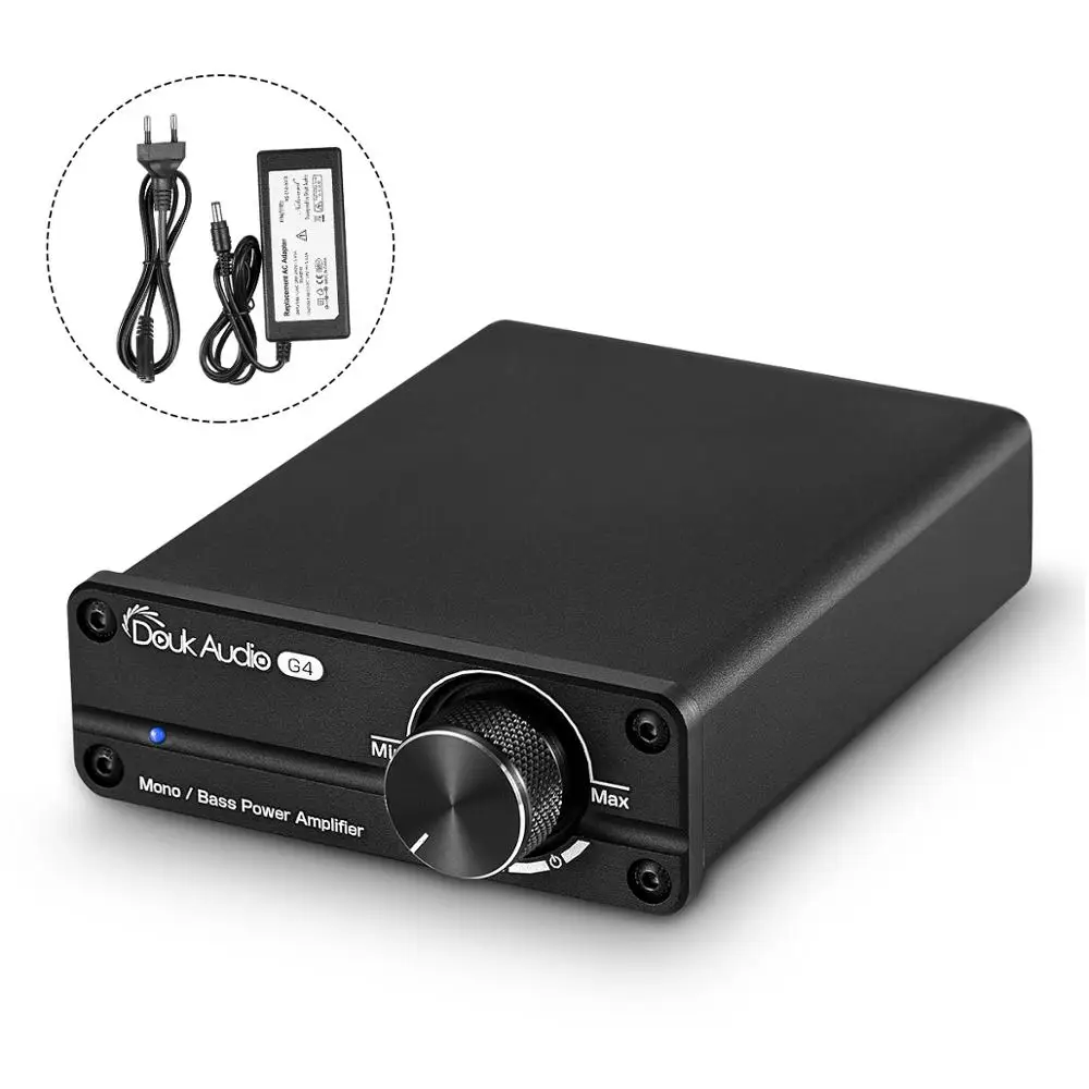 With Power Supply Nobsound HiFi сабвуфер/полночастотный моноканальный TPA3116 цифровой усилитель мощности мини встроенный усилитель класса D для аудиофилов - Цвет: With Power Supply