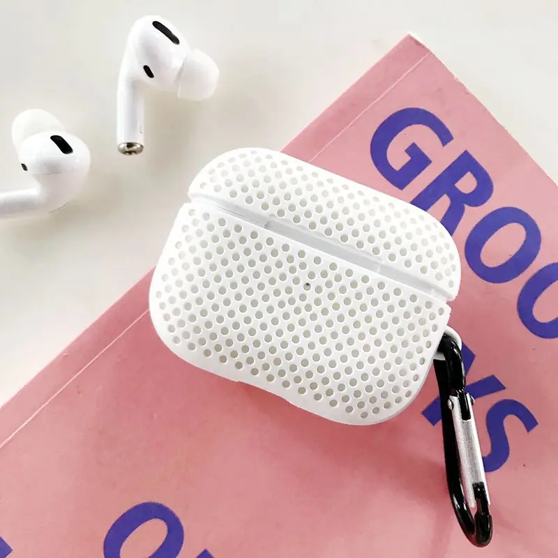 

Liquid Hollow Silicone Sleeve for Airpods Pro Wireless Bluetooth Earphones, Cute Earphone Sleeve