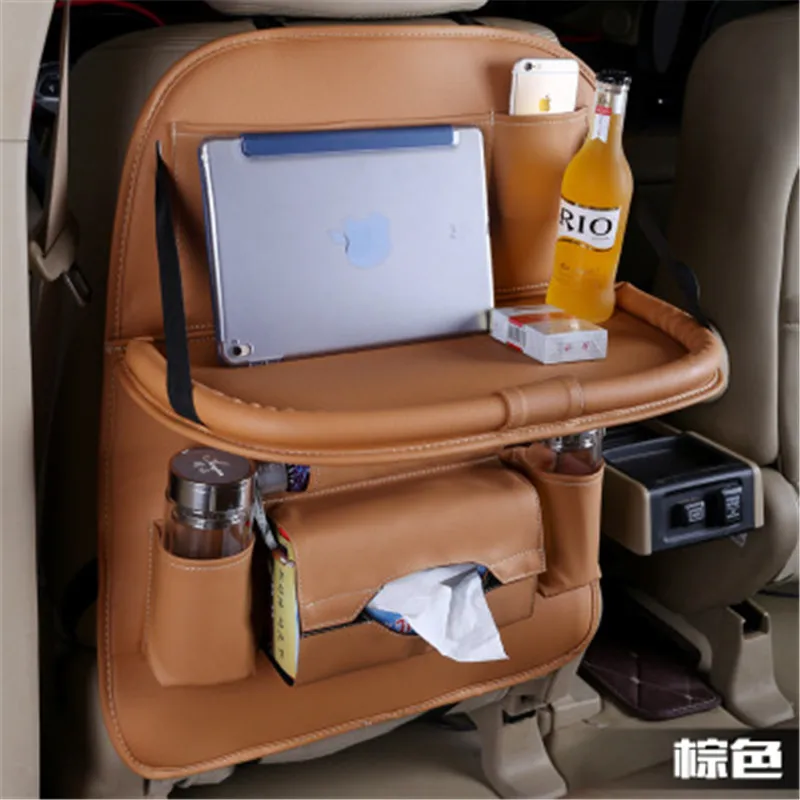 50*65CM Car Backseat Storage Bag Organizer Multi-Pocket Table Tray Pad Phone Cup Tissue Drink Umbrella Holder Box Foldable Shelf |