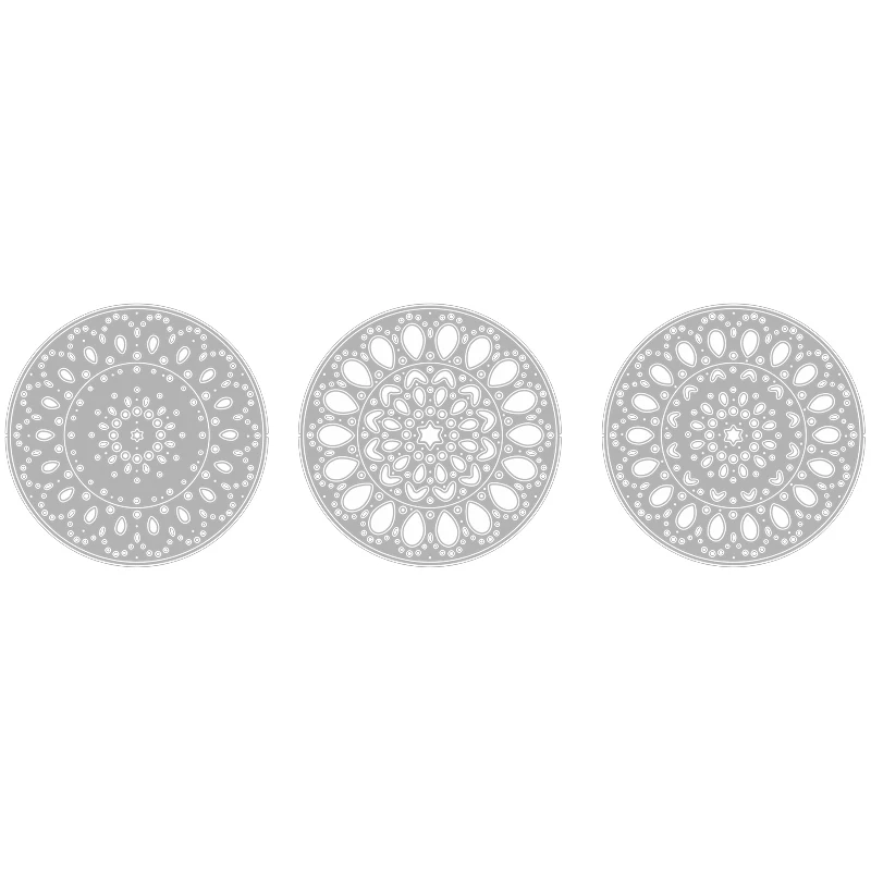 

2020 New Circle Background Layering Metal Cutting Dies For DIY Cut Embossing Making Layered Card Paper and Scrapbooking NO Stamp