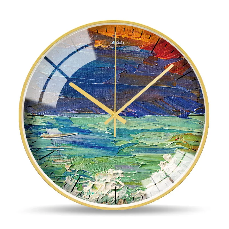 Настенные часы в скандинавском стиле современные бесшумные настенные 12 дюймов