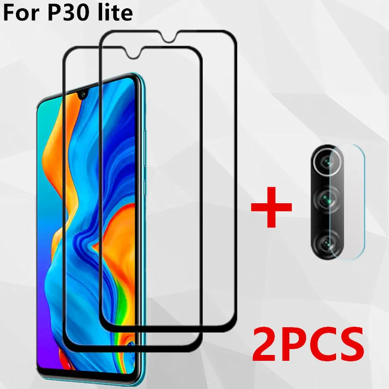 2 шт. новое издание Защитная пленка для экрана Huawei P30lite закаленное стекло